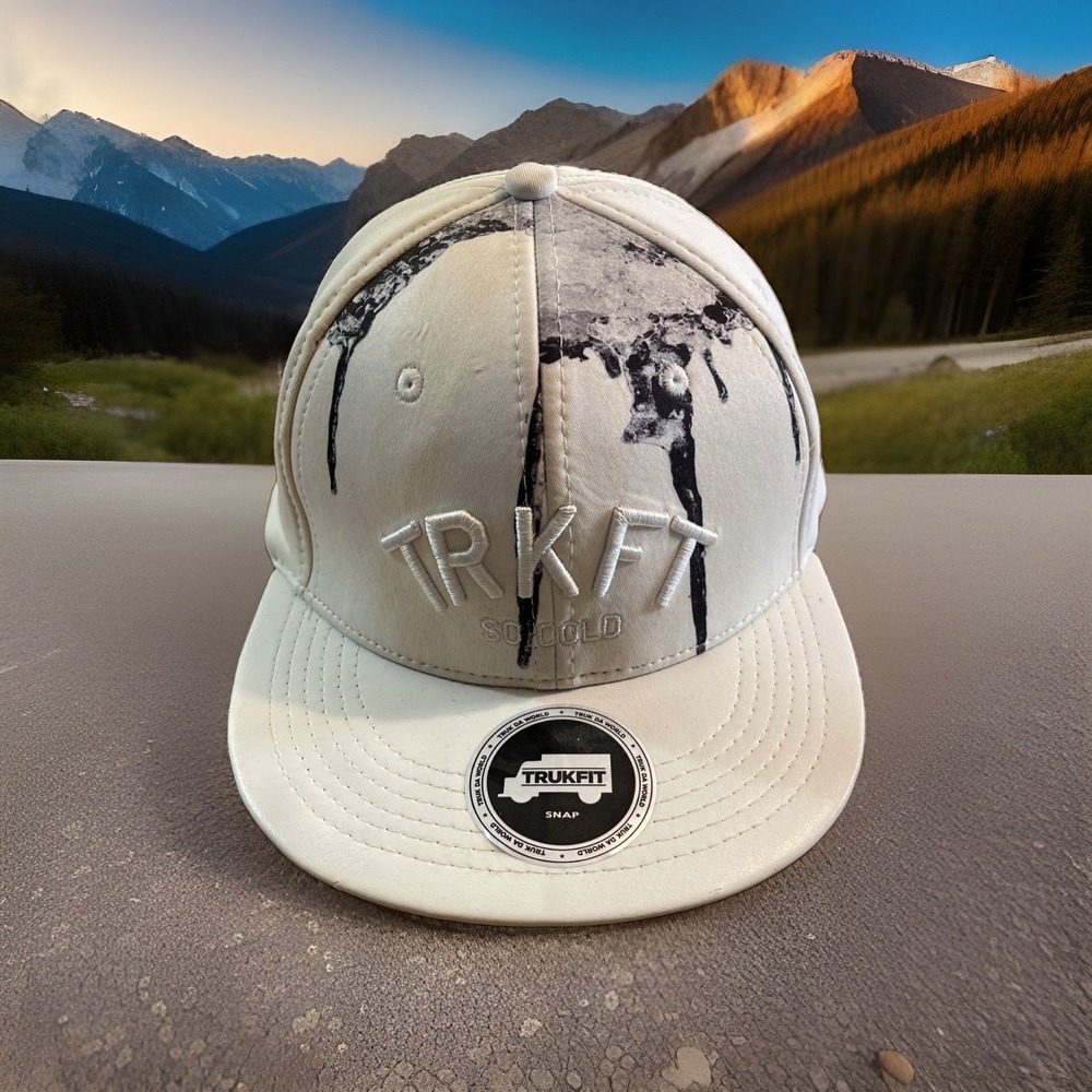 TRUKFIT TRKFT SO COLD Cap Ivory Snap Back Truck Da World